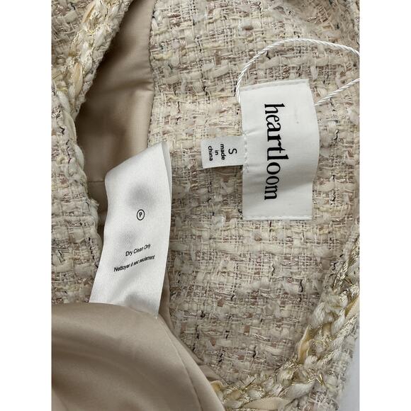 Heartloom 'Billie' Ivory Polyester Blazer Size S - Picture 4 of 4